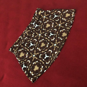 New Garnet Hill jungle print swim skirt